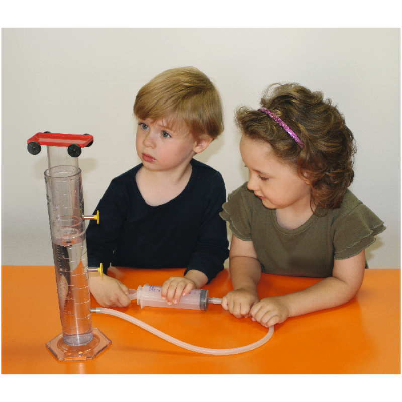ŪDENS UN GAISA eksperimentu komplekts bērniem vecumā no 4-7 gadiem